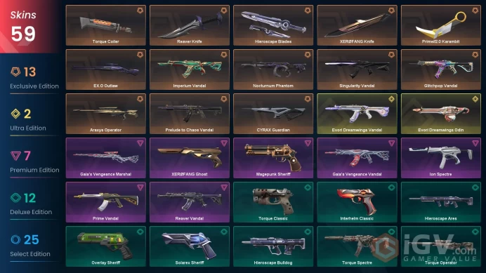 104 EU/TR Market & Asc MMR & Prime Karambit-Prelude/Gaia's/Prime/GP/Reaver Vandal-Reaver Knife-Araxy Operator-Exo Outlaw-MP Sheriff-Evori Odin