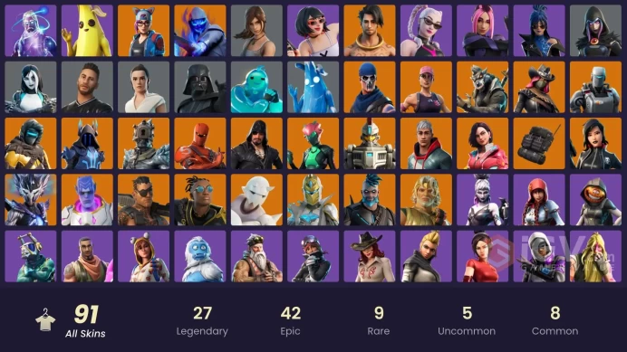 [PC/PSN/XBOX] 91 skins | OG STW | Galaxy | Sentinel | Spire Assassin | Omegarok | Kymera | Spectra Knight | Lynx | Singularity | A.I.M. | Zenith