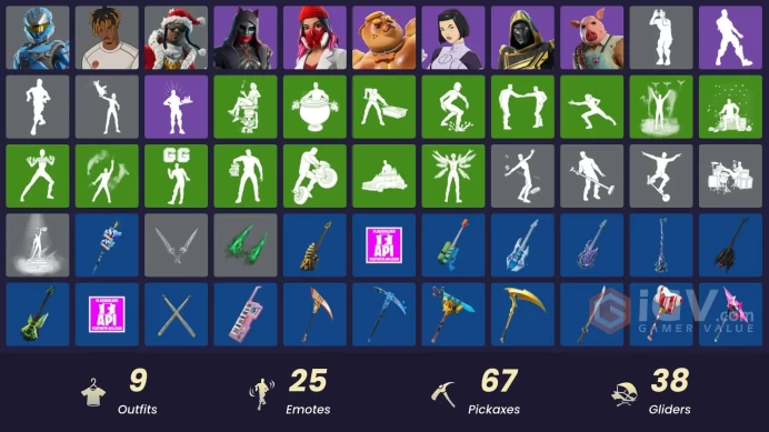 [PC/PSN/XBOX] 8 skins | Cobalt Snowfoot | Santa Dogg | Yulejacket | Yuki Yubari | Yon Dar 3000 | Pig the Butcher | War Wolf Dire