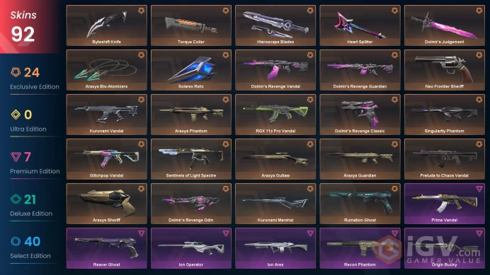 65 EU/TR & Plat MMR &Araxy Sett-Dolmir Sett-Prelude/Kuronami/RG/GP Vandal-Ion Operator-Reaver Ghost-Neo Sheriff-Aemondir Bulldog-Kuronami Marsha