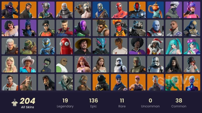 [PC/PSN/XBOX] 205 skins | OG STW | The Reaper | Blue Squire | Elite Agent | Rogue Agent | Sub Commander | Havoc | Y493