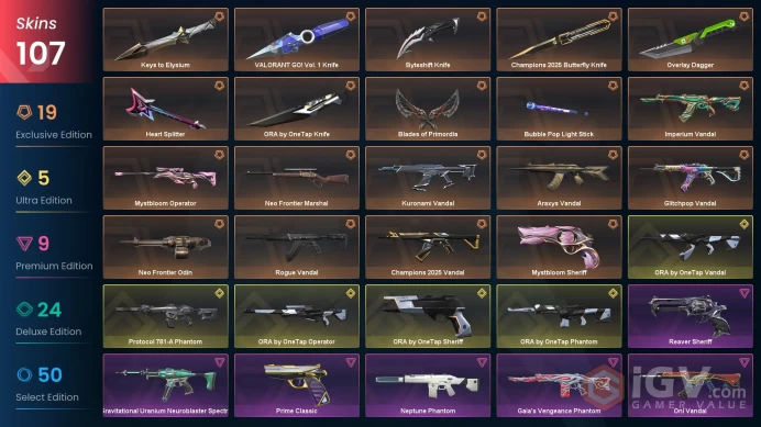 EU/TR Market & Asc MMR & ORA Sett-2025 Sett-Blades of Primordia-Kuronami/GP/Araxy Vandal-Protocol Phantom-Mystbloom OP-Sovereign Ghost-Prime Cla