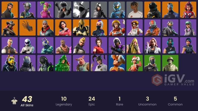 [PC/PSN/NINTENDO] 43 skins | The Reaper | Elite Agent | Take The L .  Rogue Agent | Catalyst | Valor | Carbide | Ultima Knight | HR0118
