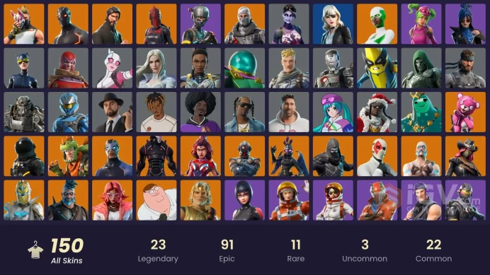 [PC/PSN/XBOX] FA / 149 SKINS / THE REAPER / ELITE AGENT / BLUE TEAM LEADER / OMEGA (STAGE 5) / ROGUE AGENT / EXPLORER EMILIE /