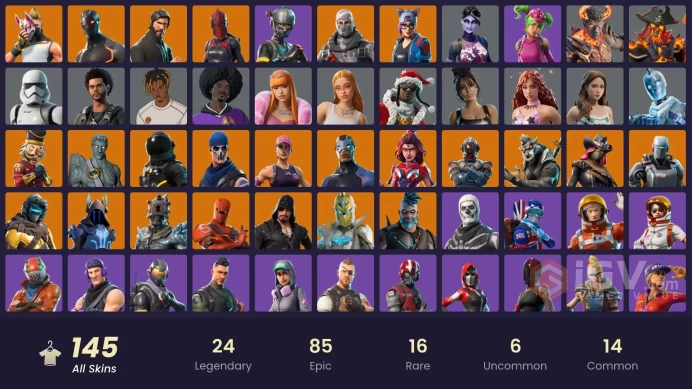 [PC/PSN/XBOX] FA / 145 SKINS / INDIGO KUNO / THE REAPER / ELITE AGENT / ROGUE AGENT / JUKE / EXPLORER EMILIE / OG STW /