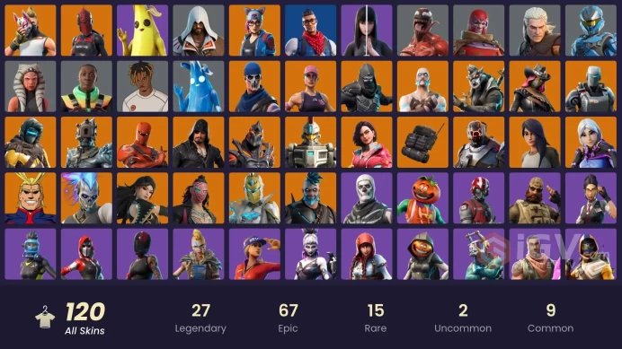 [PC] 120 skins | OG STW | Prodigy | Trilogy | Lina Scorch | Subzero Cryptic | Sultura | Pitch Patroller | Ragnarok | Torin | Kado HR0121
