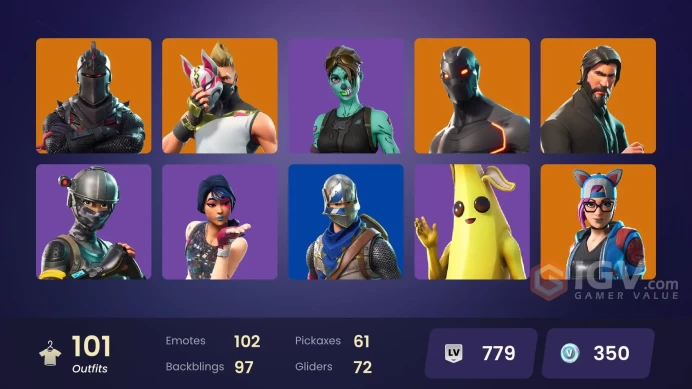 [PC/PSN] 102 skins | OG STW | Black Knight | Sparkle Specialist | The Reaper | Blue Squire | Royale Knight | Y498