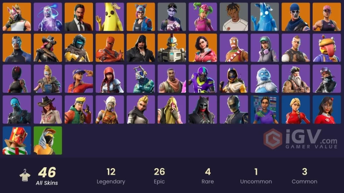 [PC/PSN/XBOX/NINTENDO] 46 skins | OG STW | Galaxy | Strong Guard | John Wick | Drift | Zenith | Carbide | Lynx |  HR0122
