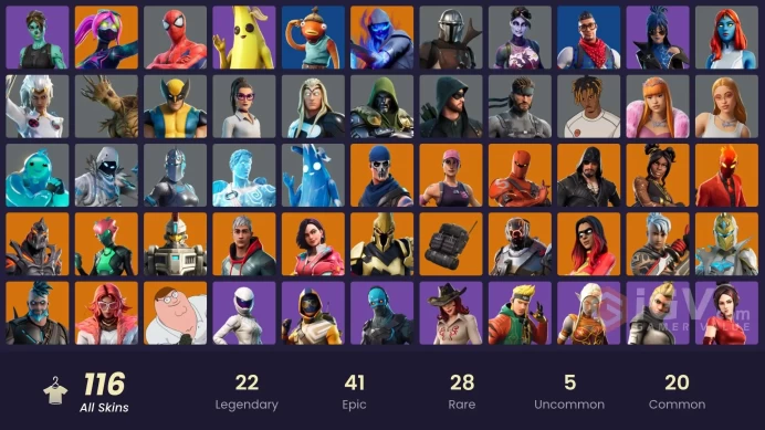 [PC/PSN/XBOX] 116 skins | OG STW | WORLD CUP | Kata Captain | Point Patroller | Cloud Striker | Prodigy | Sultura | Carbon Commando | Trilogy |