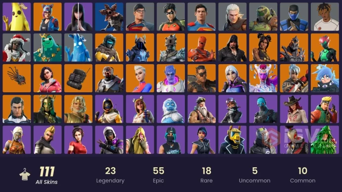 [PC/PSN/XBOX/NINTENDO] 111 skins | Kata Captain | Torin | Dynamo Dancer | Ronin | Rox | Luxe | Joey | Kymera | Zenith | HR0124
