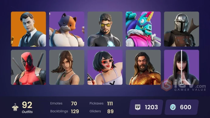 [PC/NINTENDO] 92 skins | Gold Brutus | Gold Midas | Tart Tycoon | Subzero Cryptic | Point Patroller | Fixer | Cloud Striker | HR0128