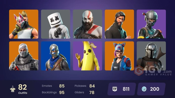 FA - [PC/PSN/XBOX] 81 skins | OG STW | OG Skull Trooper | The Reaper | Blue Squire | Royale Knight | Elite Agent | Blue Team Leader |Gold Kratos