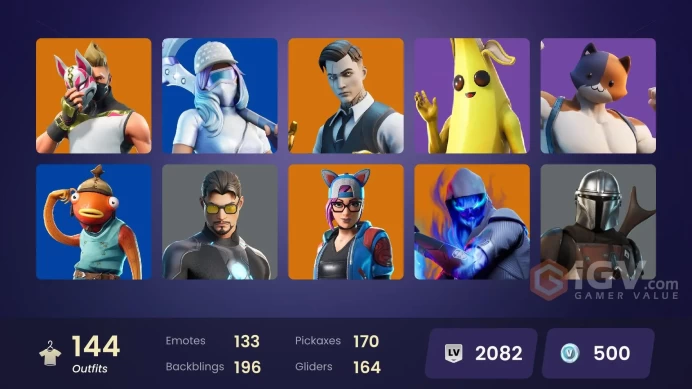 PC/PSN/Xbox/Nintnedo 144 skins | OG STW Leviathan Axe | Lara Croft | Gold Midas | Gold Brutus | Trilogy | Rogue Agent | Point Patroller | Calami