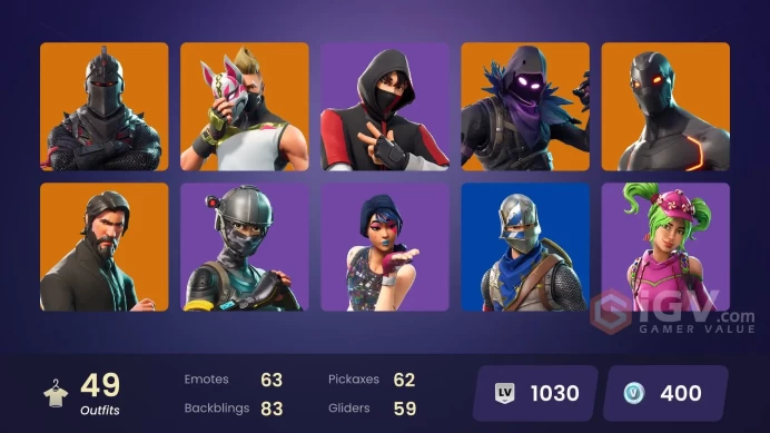FA - [PC/PSN/XBOX] 48 skins | Black Knight | Sparkle Specialist | IKONIK | The Reaper | Blue Squire | Elite Agent | Omega | Take The L | Mako