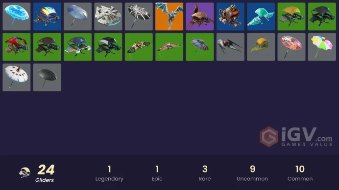 18 Skins - Mail Access - Ikonik - Scenario - Drift Stage 5 - Lynx - Orange Justice - Calamity - Sun Strider