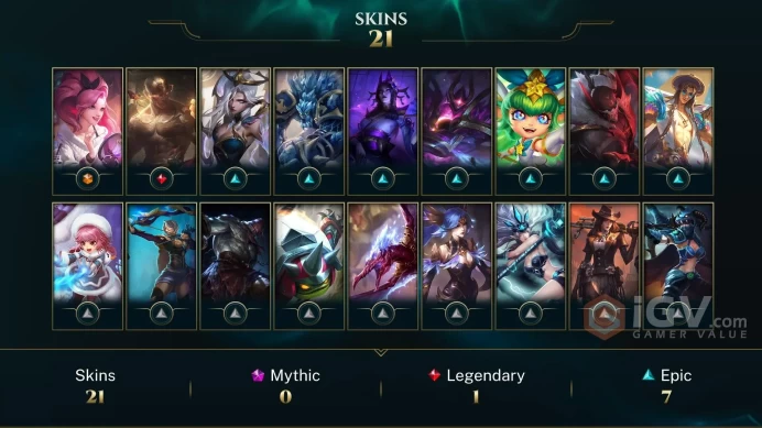 | LAN | 20 SKINS | PLATINUM 4 | 107 CHAMPIONS | 88 LEVEL | INSTANT DELIVERY | FULL ACCESS | FtuC9 |