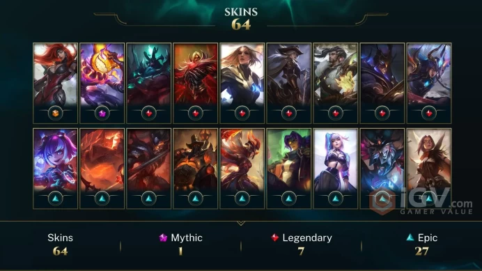 | EUNE | 63 SKINS | GOLD 4 | 132 CHAMPIONS | 137 LEVEL | INSTANT DELIVERY | FULL ACCESS | G3hBm |