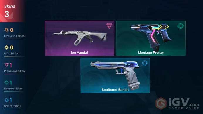 LATAM 3 skins | Ion Vandal | Montage Frenzy | Soulburst Bandit | V0548