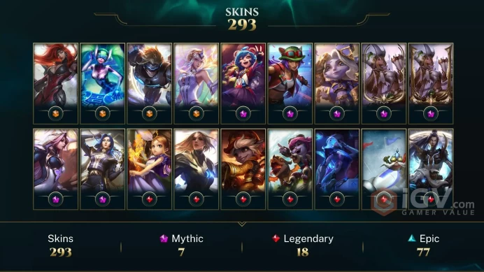 EUW 315 Skins 172 Champs | Gun Goddess Miss Fortune | Swamp Master Kennen | Ice Toboggan Corki | Hot Rod Corki | Urfrider Corki | LOL0092