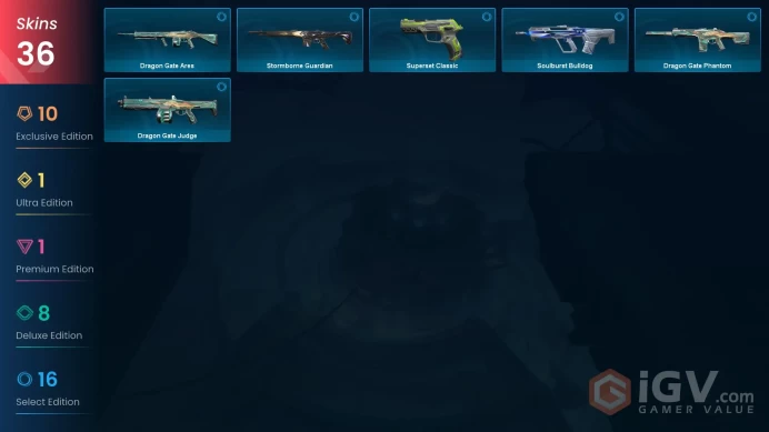 NA 36 skins | Kuronami Vandal | Singularity Butterfly Knife | Nocturnum Phantom | Reaver Vandal | Montage Axe | Mystbloom Vandal | V0594