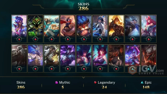EUW 280 Skins 172 Champs | Arctic Ops Kennen | Kennen M.D. | Odyssey Karma | Ruined Karma | Star Guardian Nilah | Program Lissandra | LOL0093