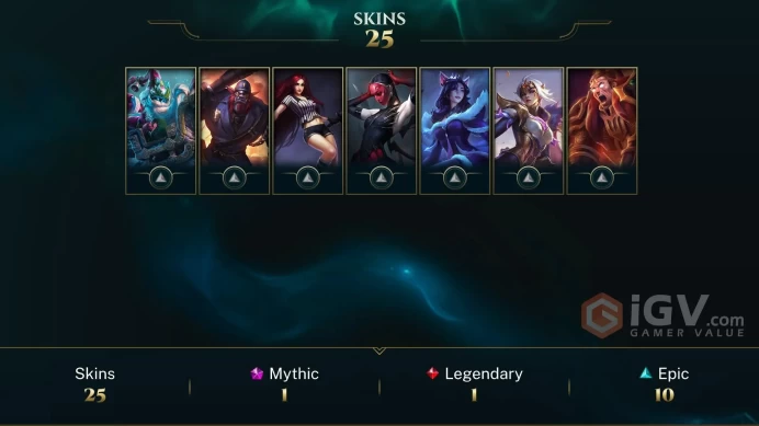 EUW | RP 0 | BE 79505 | Unranked | Masque of the Black Rose Elise | Constable Trundle | Victorious Twisted Fate | Crime City Miss Fortun | L0002