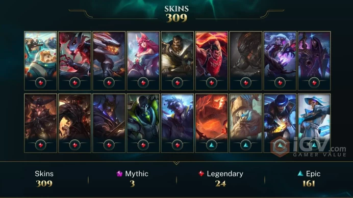 EUW | RP 0 | BE 63017 | GOLD II | Demacia Vice Garen (Obsidian) | Demacia Vice Garen (Pearl) | Demacia Vice Garen (Catseye) | Demacia Vi | L0061