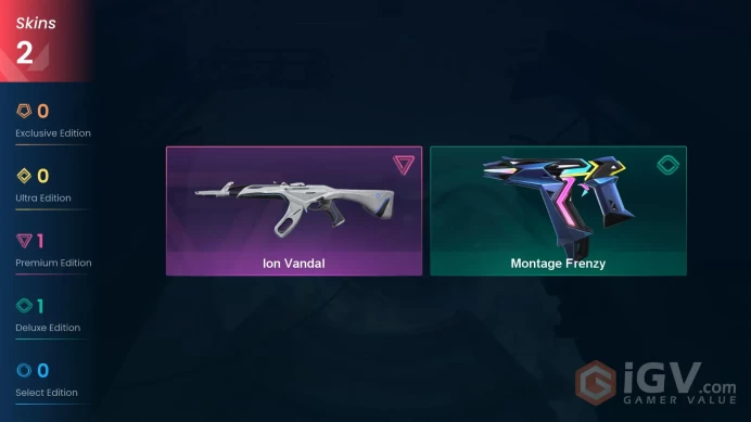NA | 2 skins | Ion Vandal | Montage Frenzy | Z9175