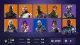 164 Skins - Mail Access - Black Knight - PC,PSN,XBOX,NINTENDO - The Reaper - Take the L - Trailblazer - Deluxe STW