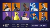 237 Skins - Mail Access - Travis Scott - PC,PSN,XBOX,NINTENDO - Gold Midas - Gold Brutus - 62 Purchased Skins -91 Purchased Emotes