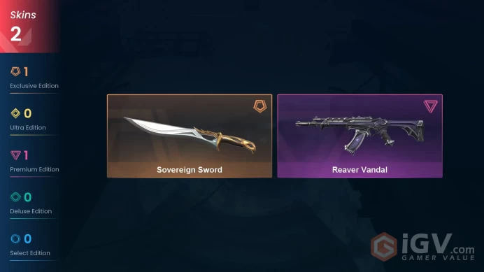 AP | VP 12 | LVL 26 | Sovereign Sword | Reaver Vandal | V0787
