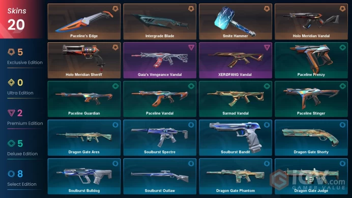 NA | VP 288 | LVL 31 | Intergrade Blade | Smite Hammer | Paceline's Edge | Holo Meridian Sheriff | Holo Meridian Vandal | Gaia's Vengean | V0827