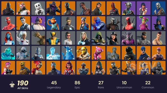 [PC/PSN/XBOX] FA / 180 SKINS / BLACK KNIGHT / TRAVIS SCOTT / SPARKLE SPECIALIST / THE REAPER / ELITE AGENT / BLUE SQUIRE / ROYALE KNIGHT / OG