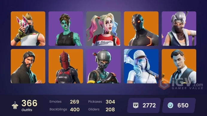 FA / 355 SKINS / THE REAPER / LEVIATHAN AXE / NEO VERSA / ELITE AGENT / TAKE THE L / GOLD MIDAS