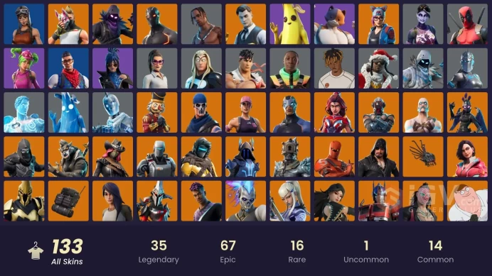 [XBOX/Switch/PC] 133 skins | OG STW | Renegade Raider | Blue Team Leader | Travis Scott | Gold Midas | Gold Brutus | Prodigy | Point Patroller |