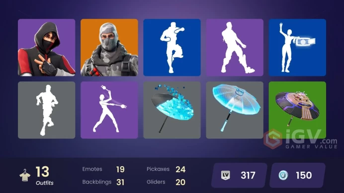FA - [PC/PSN/XBOX] 13 skins | IKONIK | Sub Commander | Havoc | Kado Thorne | Ahsoka Tano | Glacial Dummy | Khaby Lam | Piper Pace | Nolan Chance