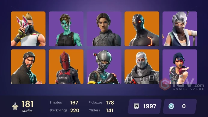 FA - [PC/PSN/XBOX] 181 skins | Sparkle Specialist | The Reaper | Blue Squire | Royale Knight | Elite Agent | Gold Midas | Havoc | Sub Commander