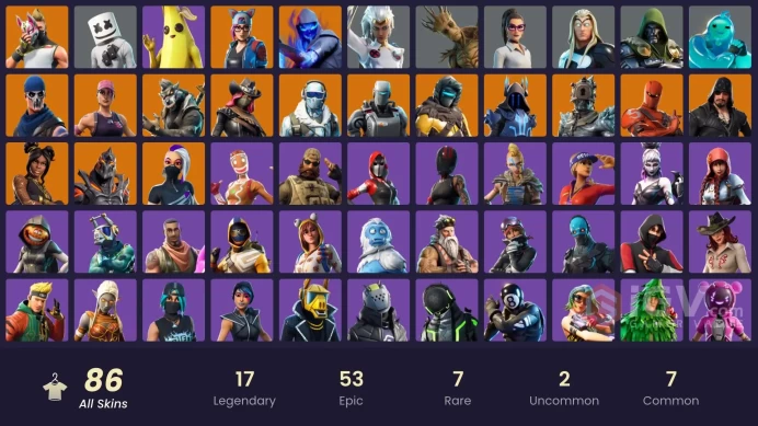 FA - [PC/PSN/XBOX] 86 skins | OG STW | IKONIK | Ruin | Lynx | A.I.M. | Zenith | Drift | Frostbite | Blackheart | Luxe | Scenario | Candy Axe