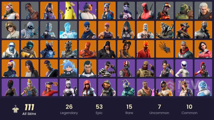 [NIN/PC] 110 SKINS | OG STW | IKONIK | GLOW | TRAVIS SCOTT | WORLD WARRIOR | GOLD | STAGE 5 | STAGE 4 | STAGE 4 - NO PONYTAIL | DARK | ASCENSION