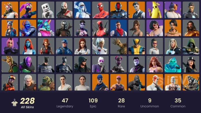 [XBOX/NIN/PC] 220 SKINS | OG STW | IKONIK | GOLD MIDAS | GOLD KRATOS | GOLD BRUTUS | SULTURA | POINT PATROLLER | BLUE STRIKER | WORLD WARRIOR