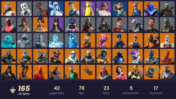 FA / 160 SKINS / TRAVIS SCOTT / ASTRO JACK / OG STW