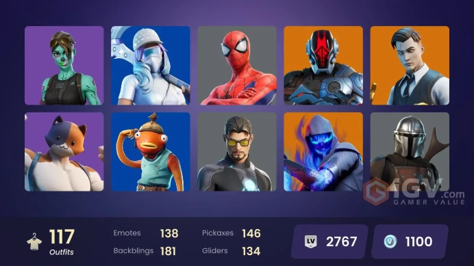 [PC/PSN/XBOX] FA / 117 SKINS / GOLD MEOWSCLES / GOLD TNTINA / GOLD MIDAS / GOLD BRUTUS / MASKED FADE / IMMORTAL ZEUS / CHALLENGER / ON / XEV /