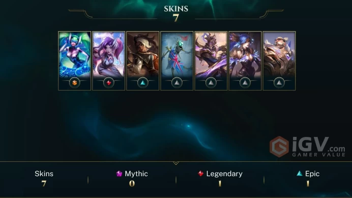 [EUW] - Gold III / 6 Skin / Changeable Mail | Instant Delivery | Lifetime Warranty | 100% Handmade & Secure | 24/7 Support