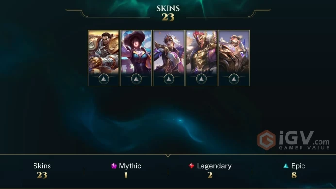 [EUW] - Platinum IV / 22 Skins / Changeable Mail | Instant Delivery | Lifetime Warranty | 100% Handmade & Secure | 24/7 Support