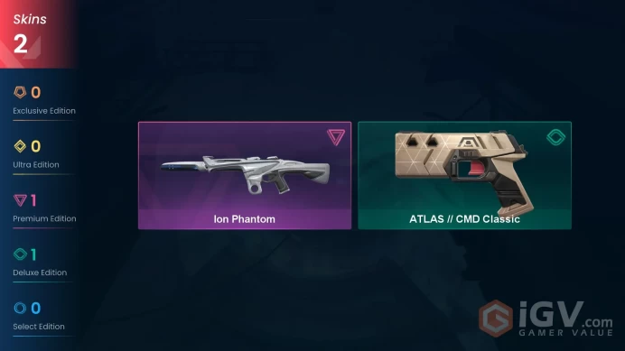AP 2 skins | Ion Phantom | ATLAS // CMD Classic | V0315