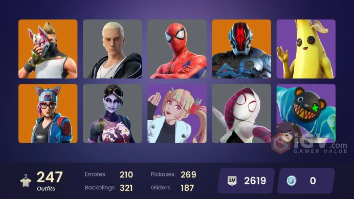  Fortnite Account [PC] 247 skins | OG STW | Sentinel | Kymera | The Foundation | Optimus Prime | Twyn | Zenith | Malik | Era | Paradigm (Reality