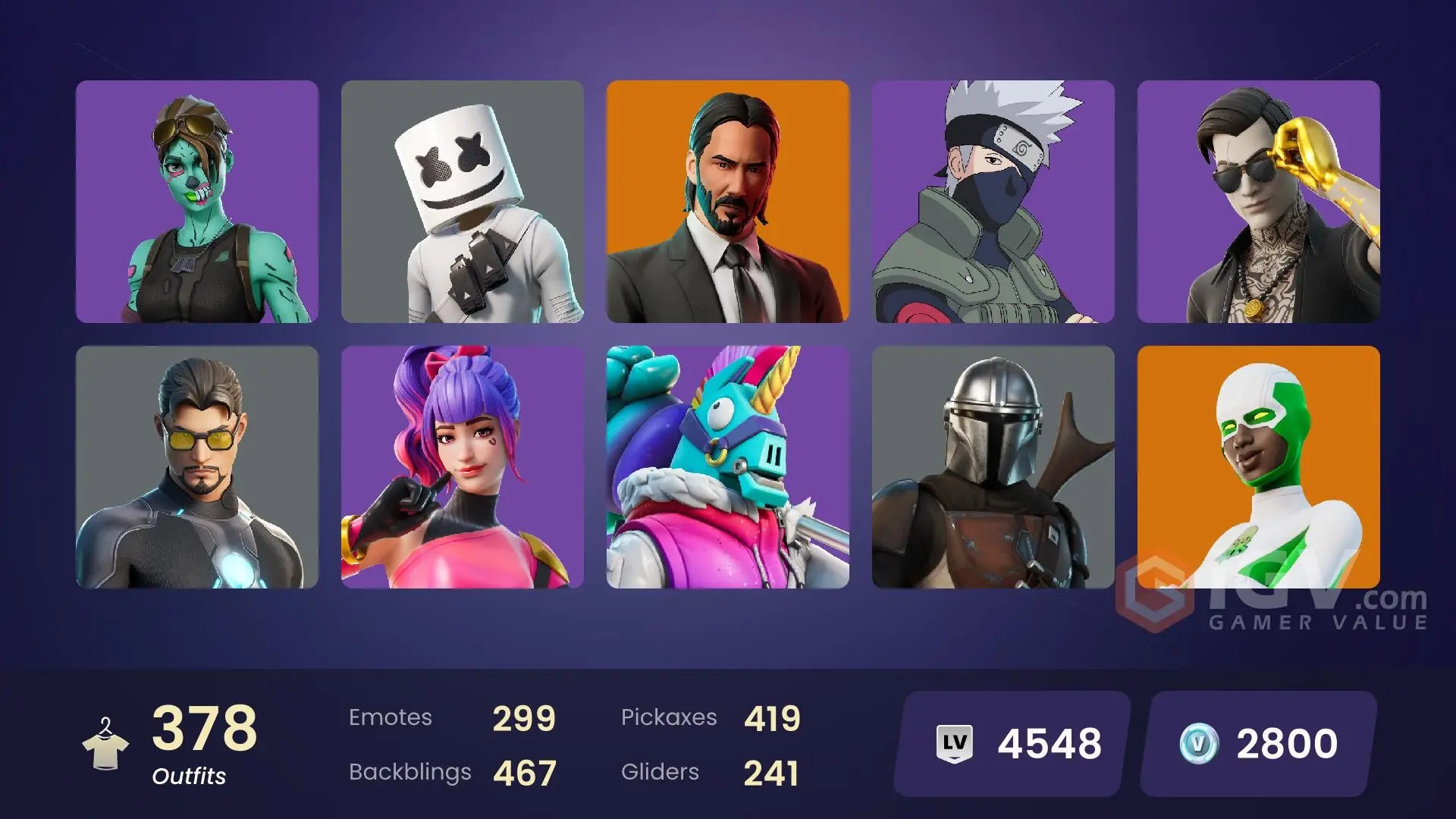 [ALL PLATFORMS]-377 Skin-418 Pickaxe-Ascendant Midas-Midsummer Midas ...