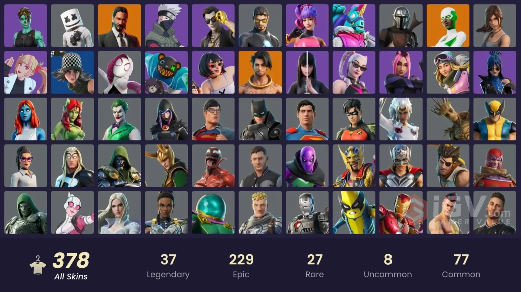 [ALL PLATFORMS]-377 Skin-418 Pickaxe-Ascendant Midas-Midsummer Midas ...