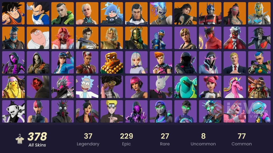 [ALL PLATFORMS]-377 Skin-418 Pickaxe-Ascendant Midas-Midsummer Midas ...
