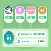 ACm1508 -lv 61 Valor | x43 2000CP | x1 Legendary | x30 shiny | x8 100IV | Reshiram | Shiny Incineroar Emboar Samurott Blastoise | Dragonite Tyra